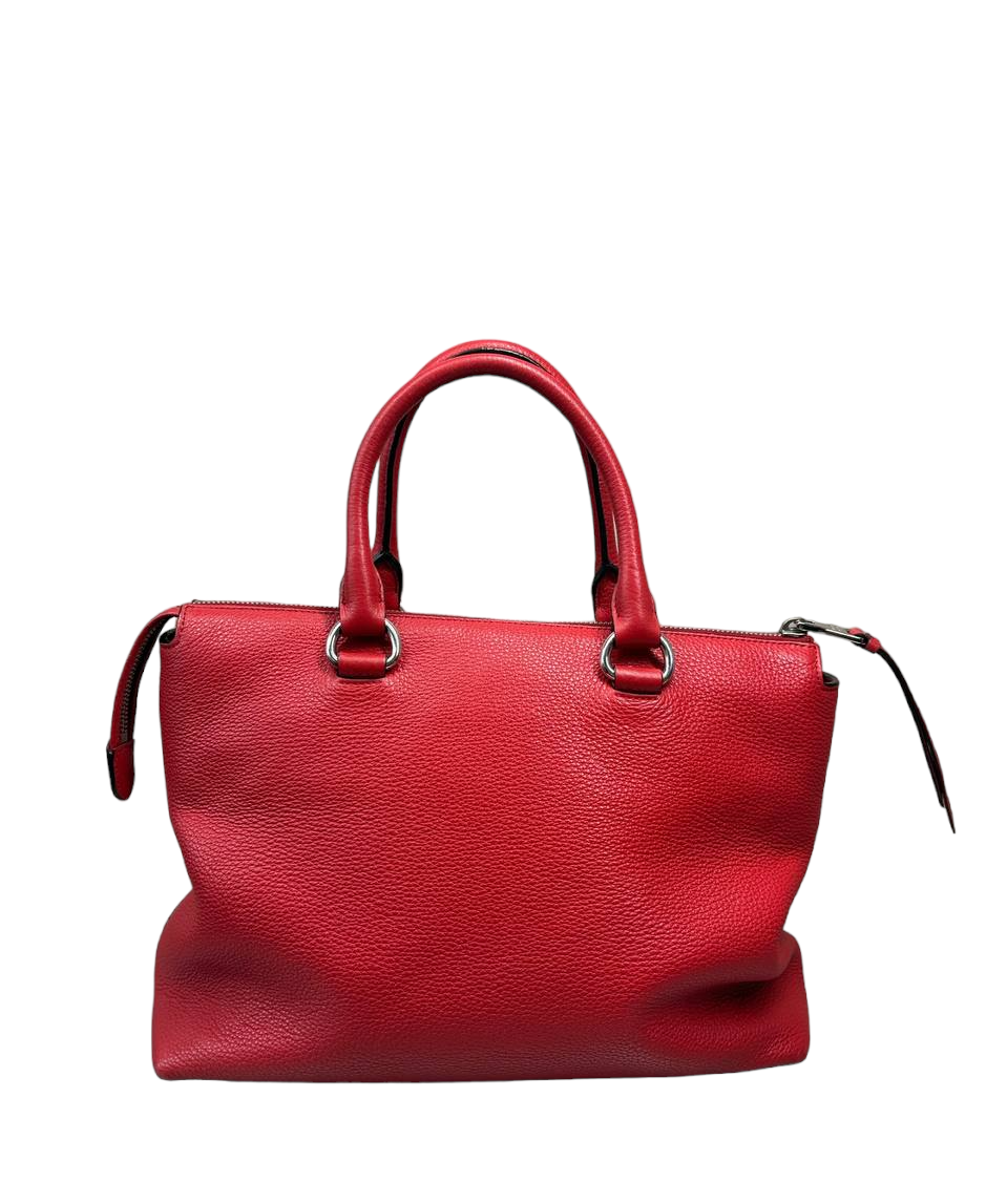 PRADA - Convertible Zip Tote Vitello Phenix