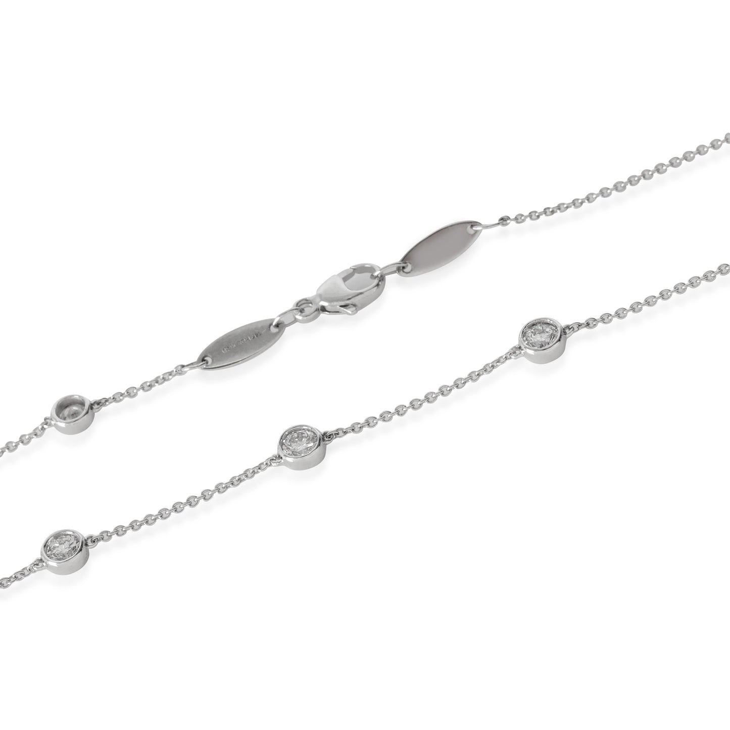 2 ctw White Gold Lab-Grown Diamond Necklace