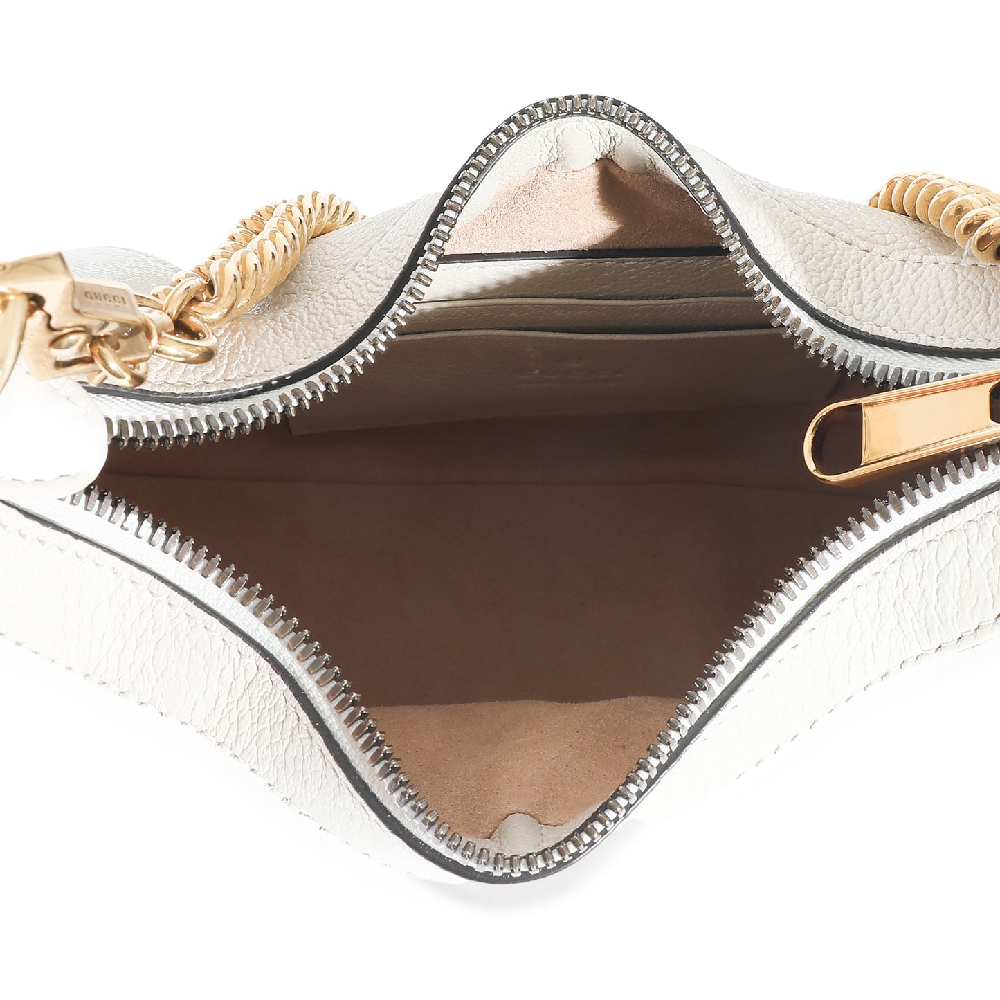 GUCCI - White Goatskin Small Aphrodite Shoulder Bag