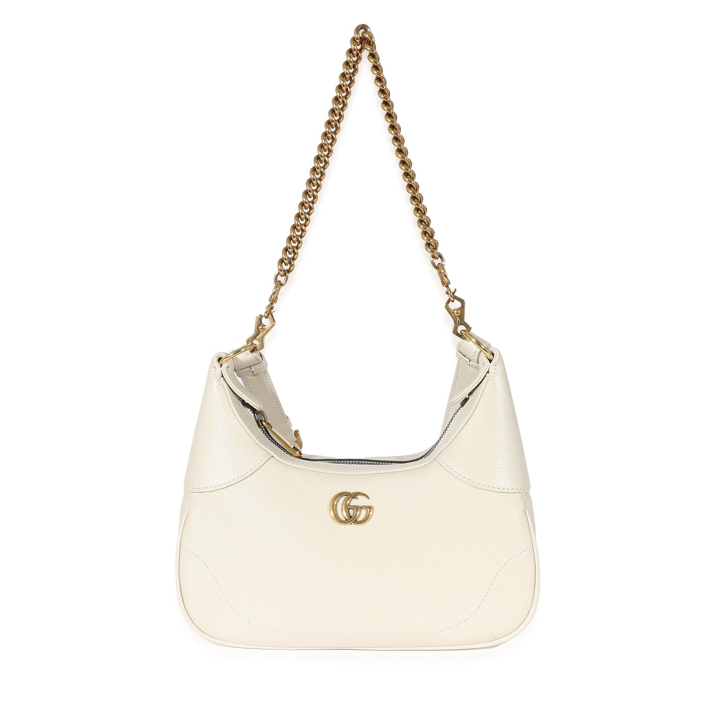 GUCCI - White Goatskin Small Aphrodite Shoulder Bag