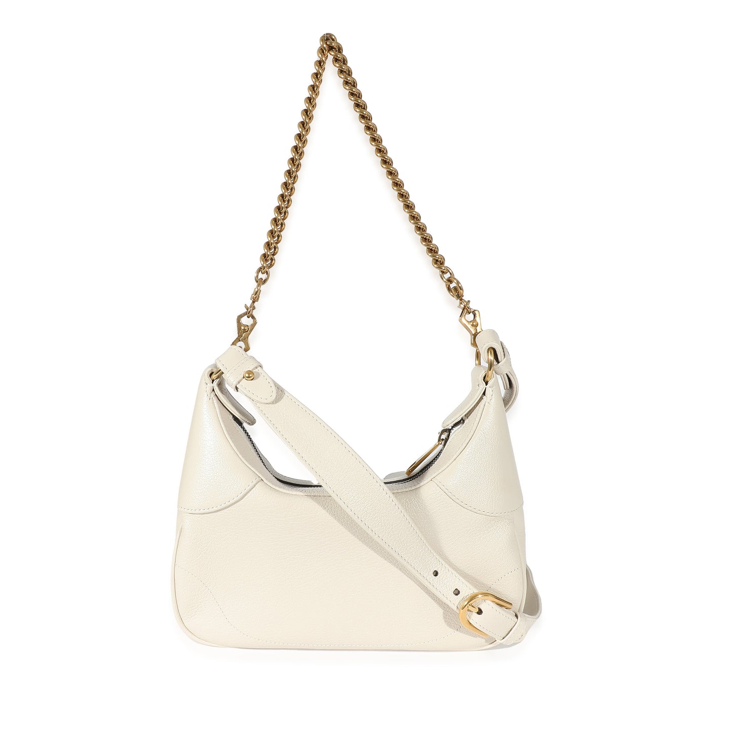 GUCCI - White Goatskin Small Aphrodite Shoulder Bag