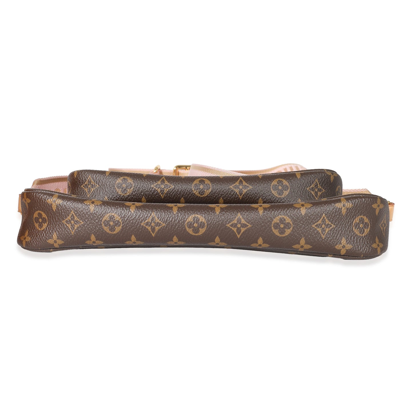 LOUIS VUITTON- Rose Clair Monogram Canvas Multi Pochette Accessoires