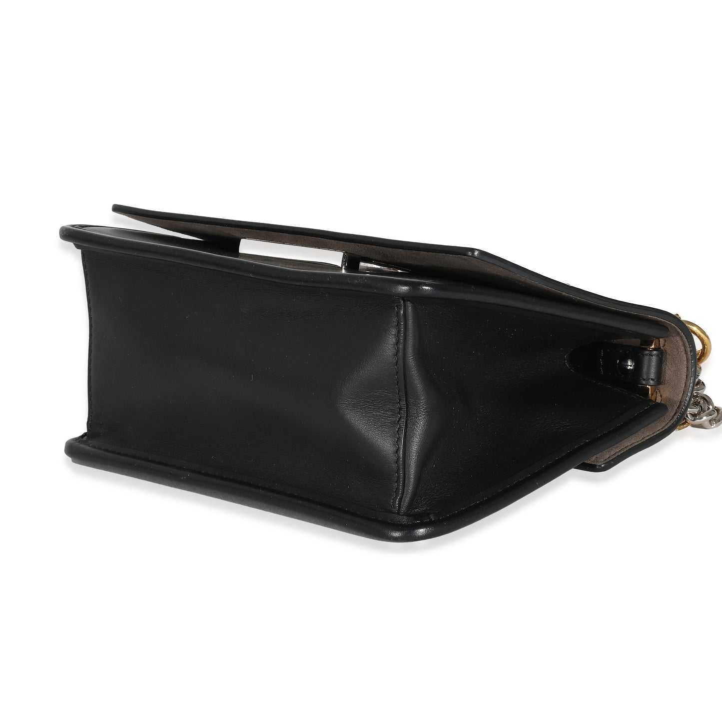 FENDI - Black Vitello Century Opaco F is Fendi Kan I Bag