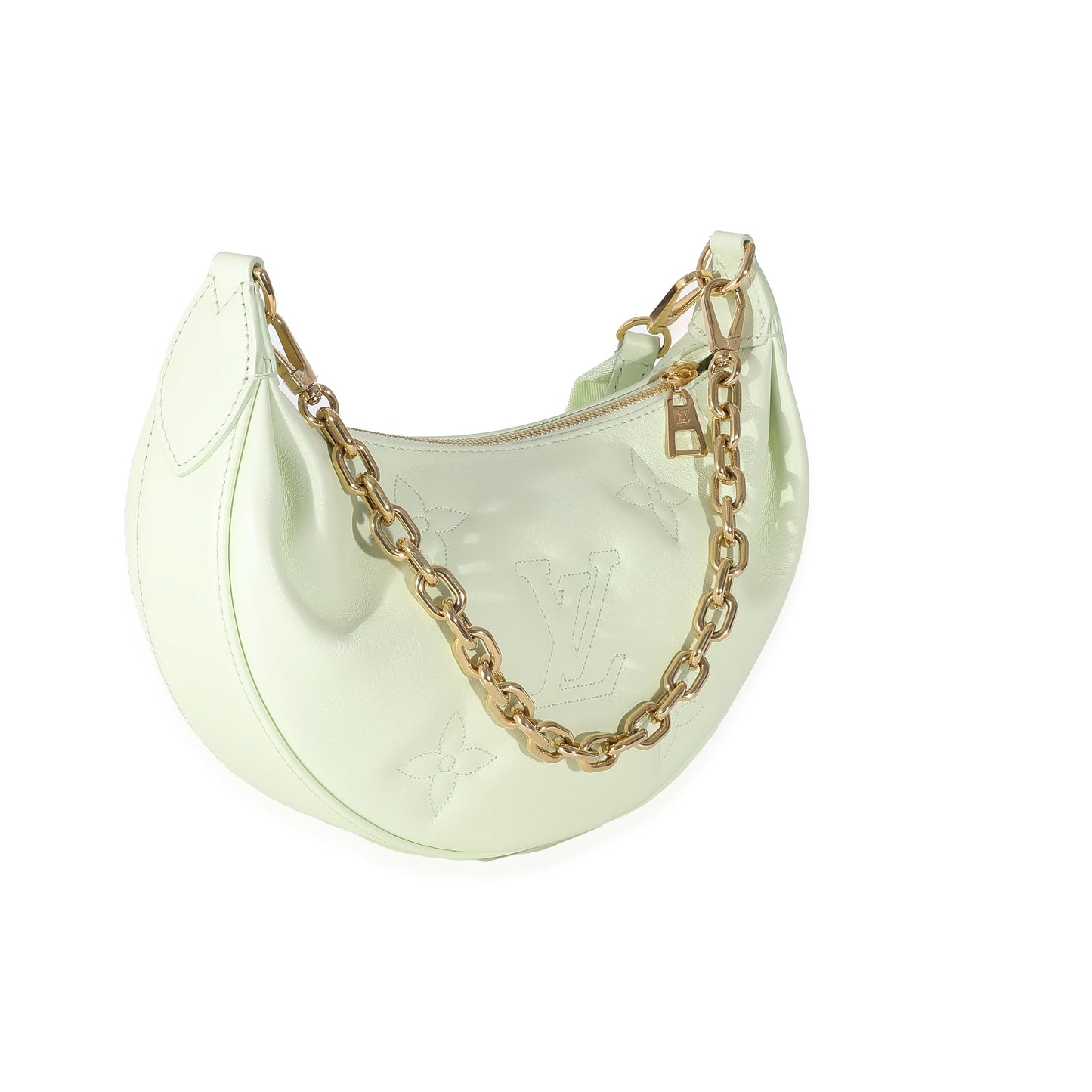 LOUIS VUITTON - Light Green Bubblegram Calfskin Over The Moon