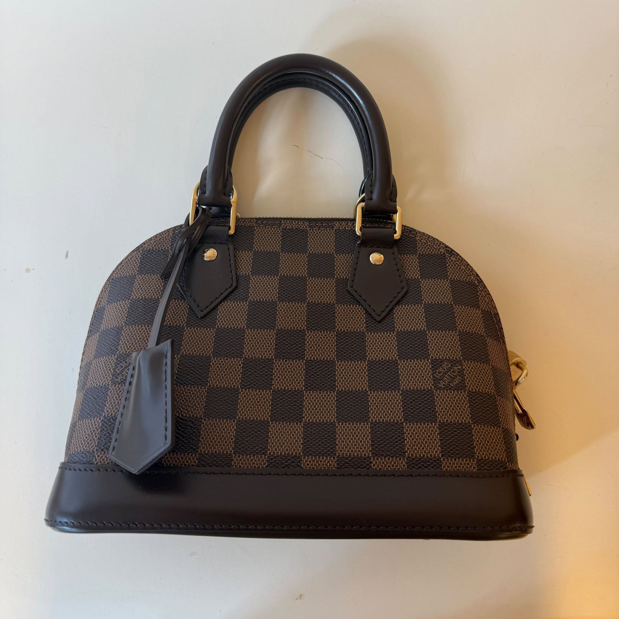 PRE-OWNED LV Alma Monogram Canvas HandBag 