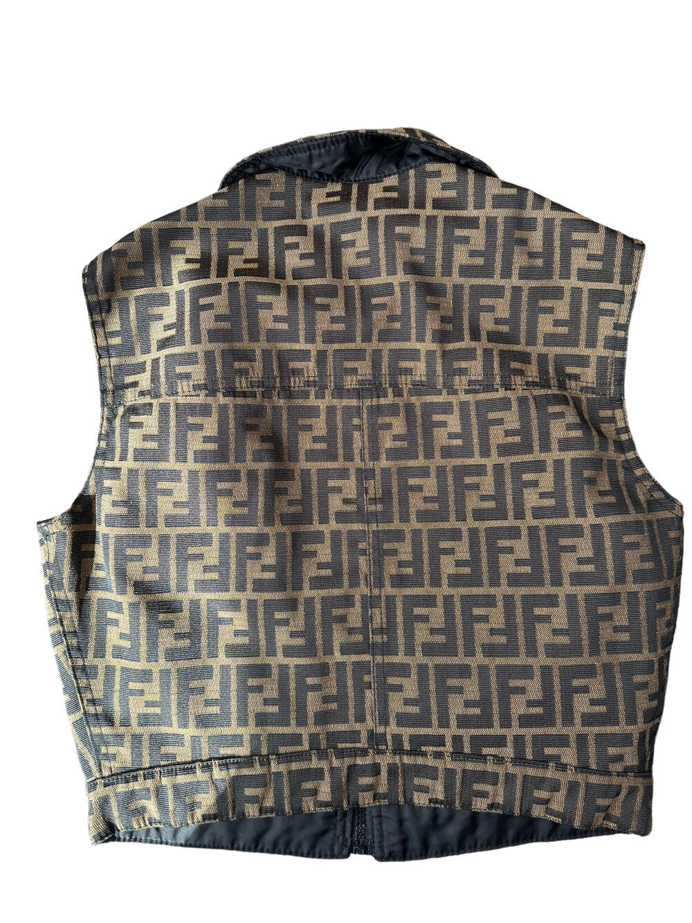FENDI- Vintage Zucca Vest
