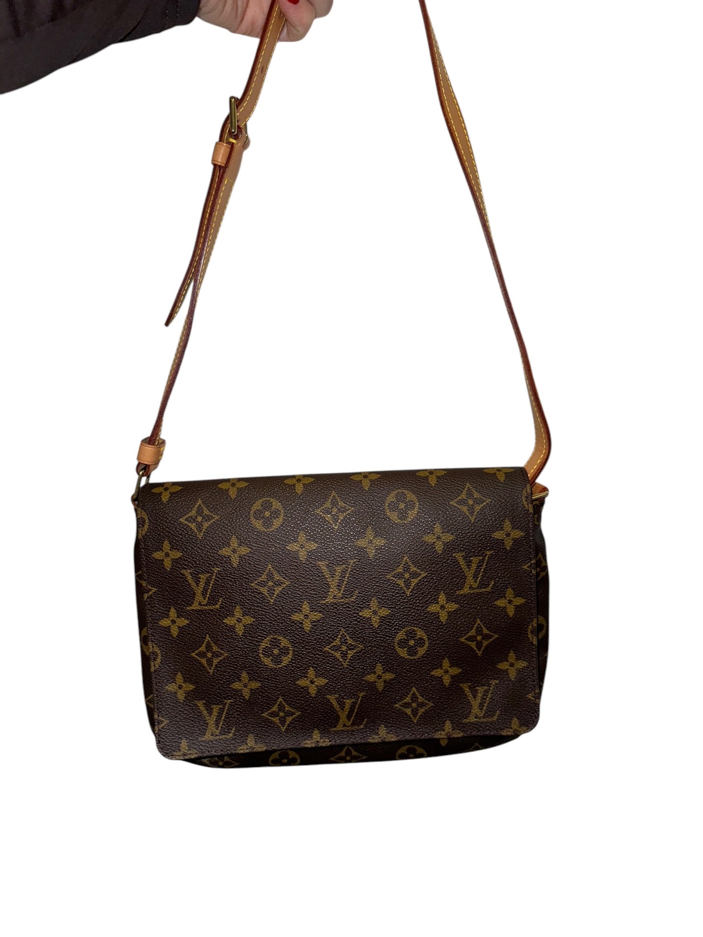 PRE-OWNED LV Monogram Canvas Musette Tango