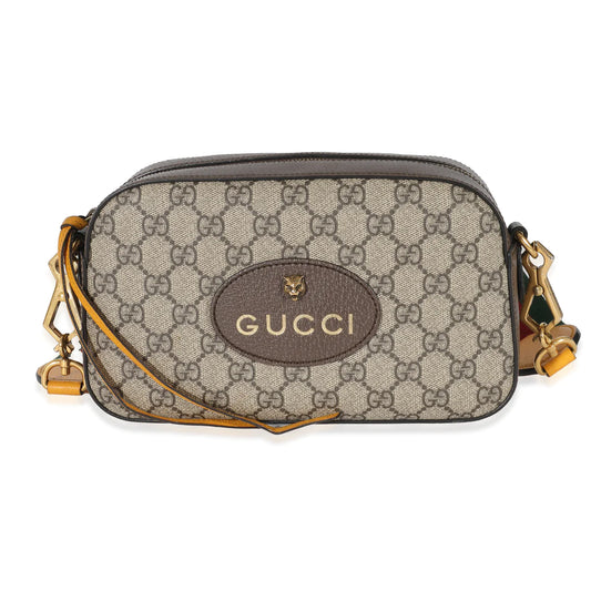 GUCCI - Beige GG Supreme Neo Vintage Messenger