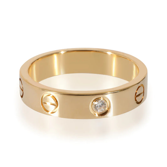 CARTIER - Love Band in 18K Yellow Gold 0.02 CTW
