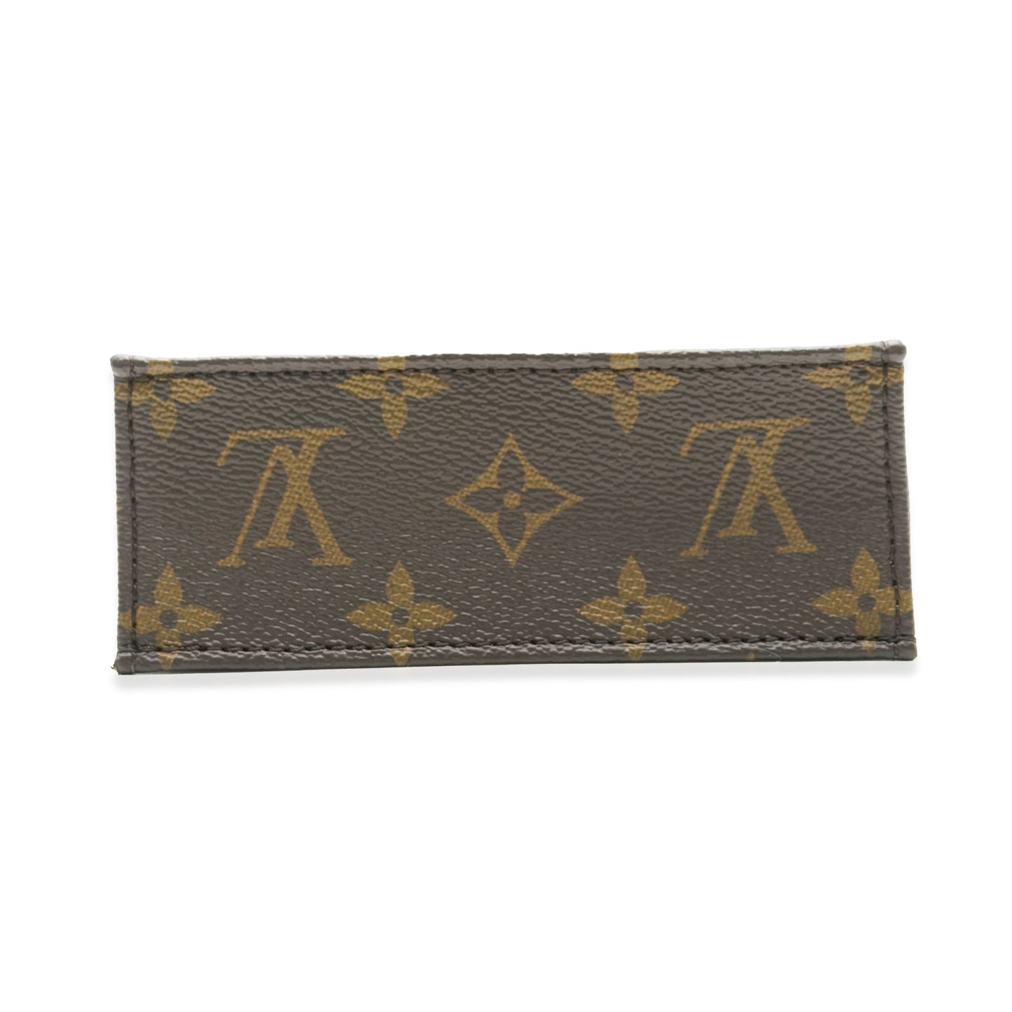 LOUIS VUITTON - Brown Monogram Canvas Petit Sac Plat