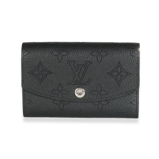 LOUIS VUITTON - Black Mahina Victorine Wallet