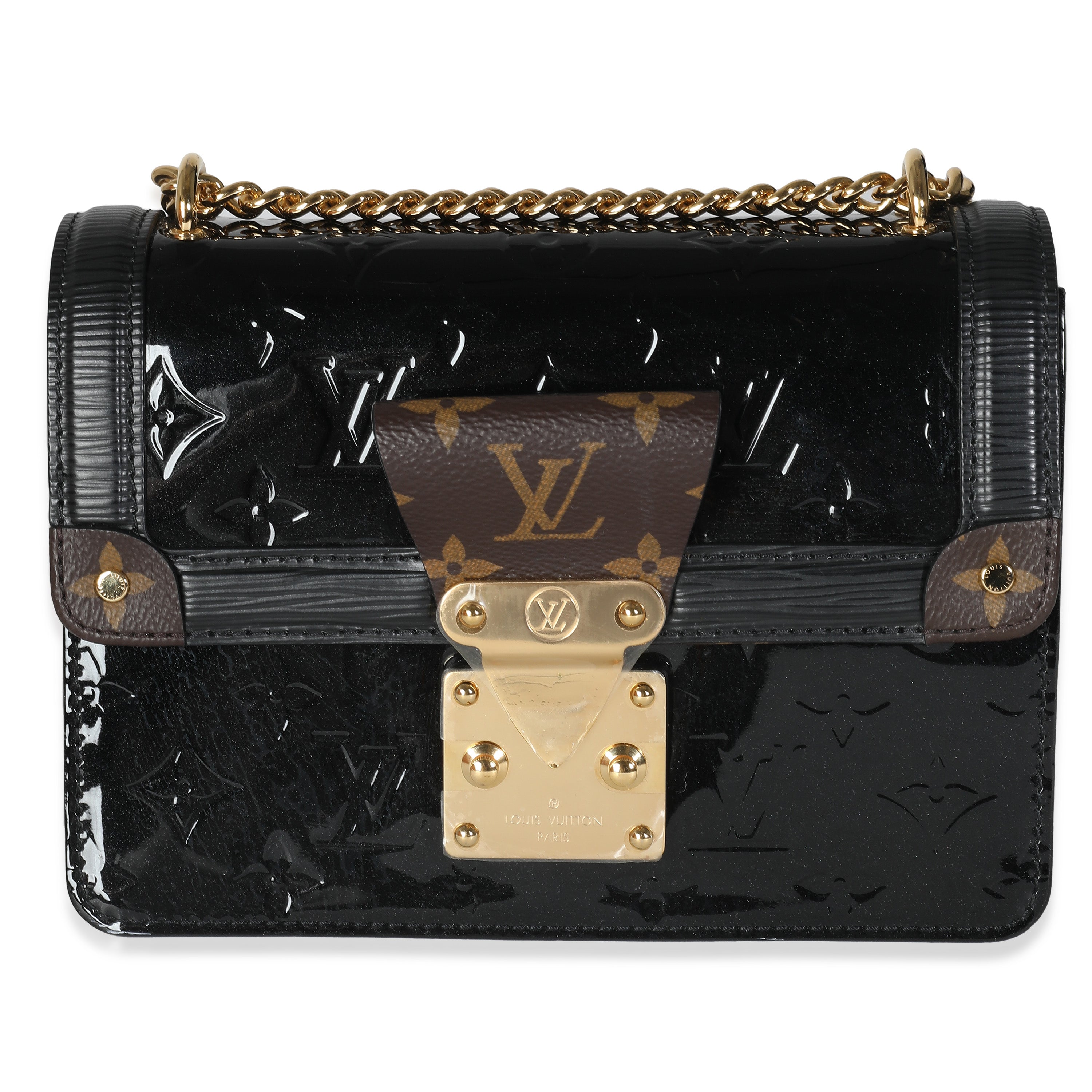 LOUIS VUITTON - Monograma Epi negro Vernis Wynwood