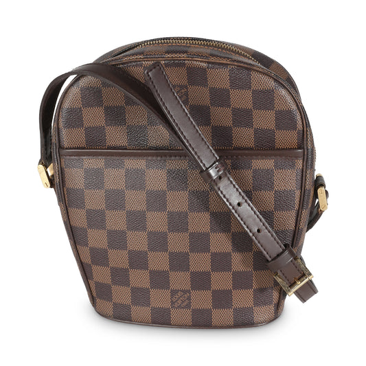 LOUIS VUITTON - Damier Ebene Canvas Ipanema PM