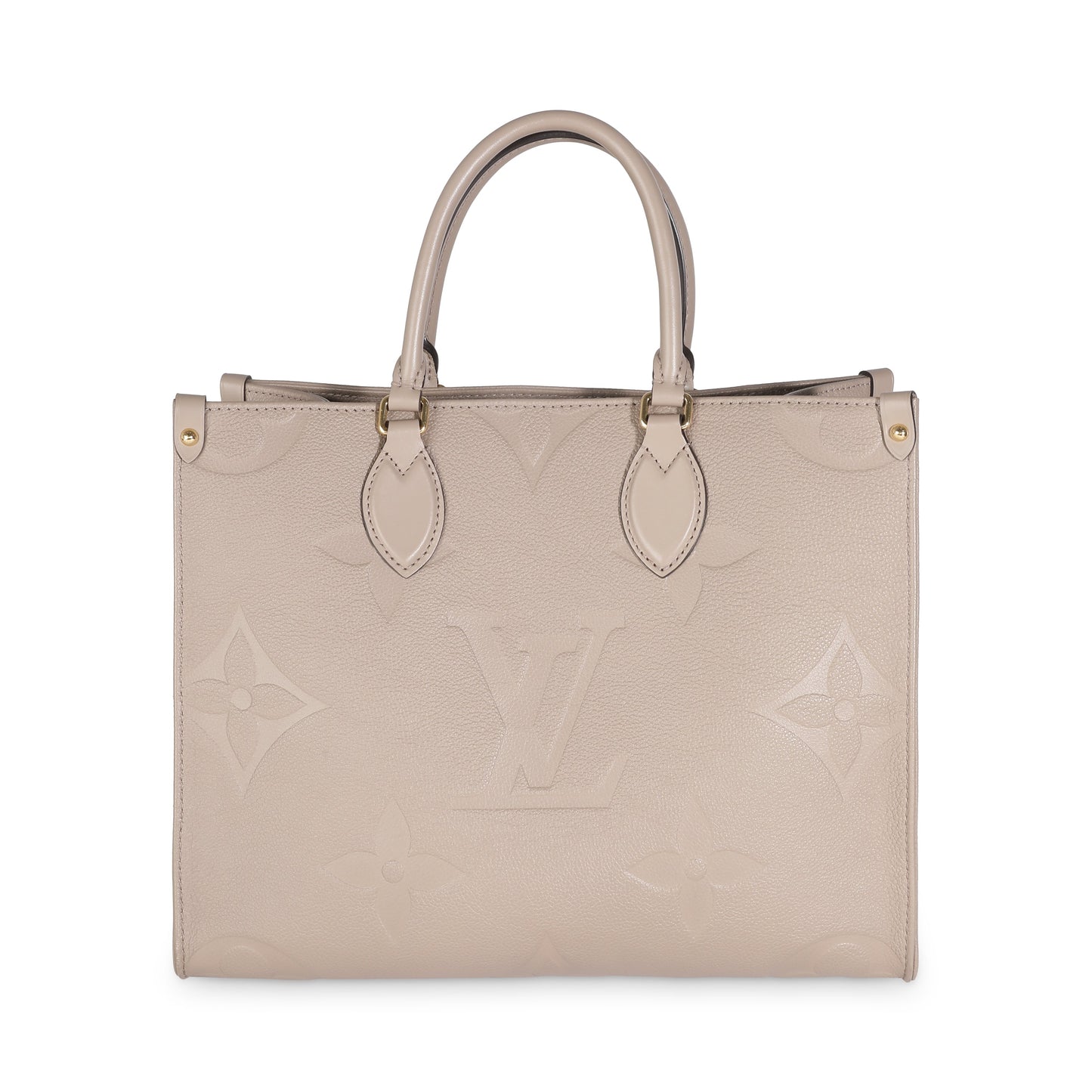 LOUIS VUITTON - Monograma gigante Tourterelle Empreinte Onthego MM