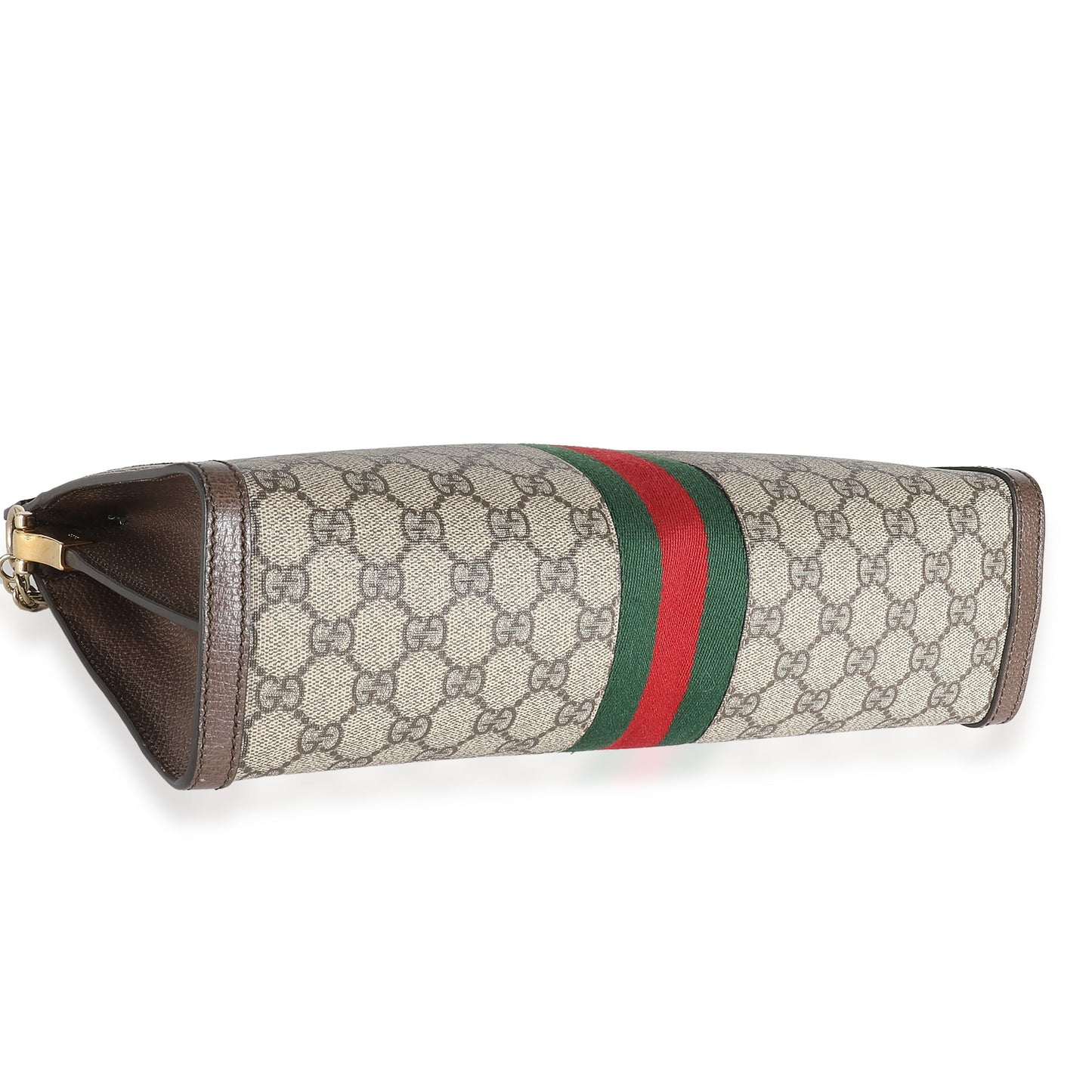 GUCCI - Bolso de hombro mediano Ophidia con cadena en lona GG en color beige