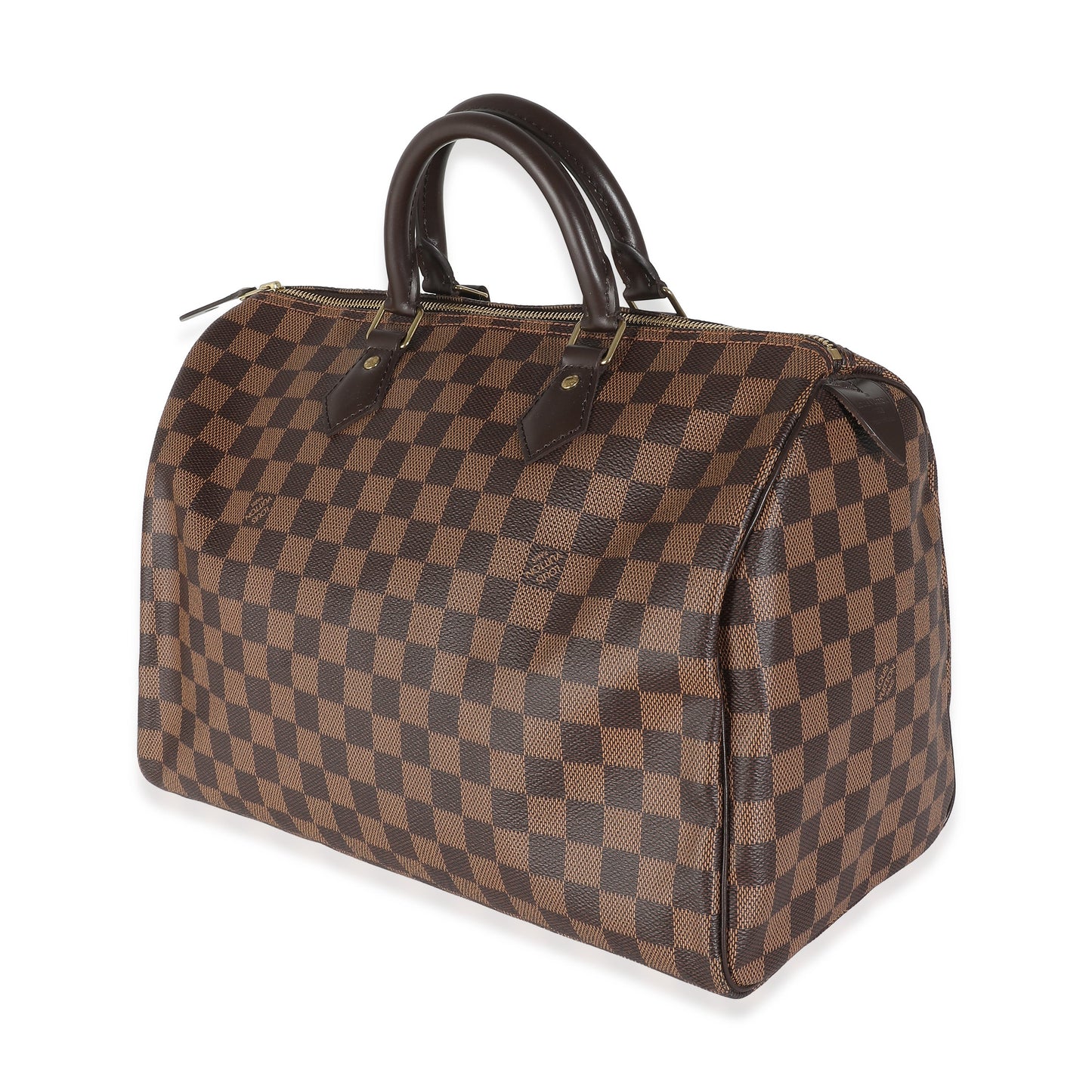 PRE-OWNED LV Damier Ebene Canvas Speedy 35