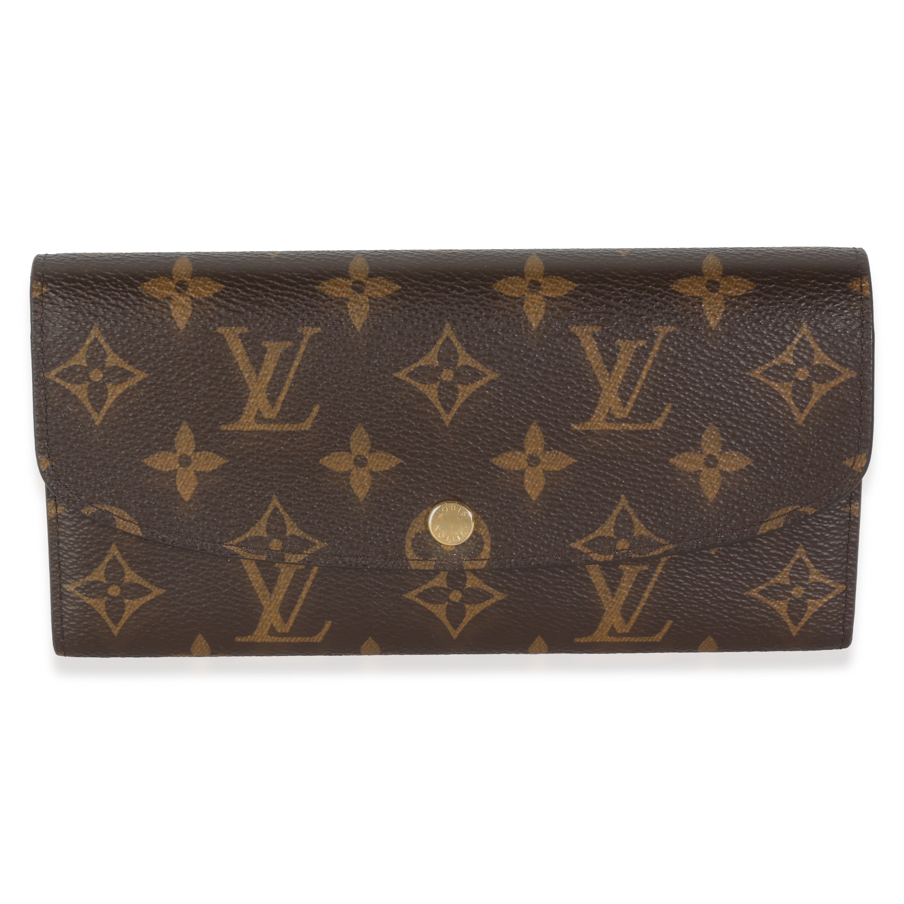 LOUIS VUITTON - Rose Ballerine Monogram Canvas Emilie Wallet