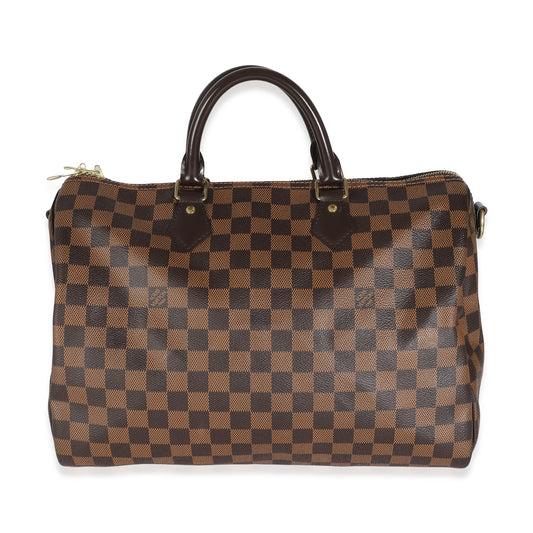 PRE-OWNED Damier Ebene Canvas Speedy Bandouliere 30