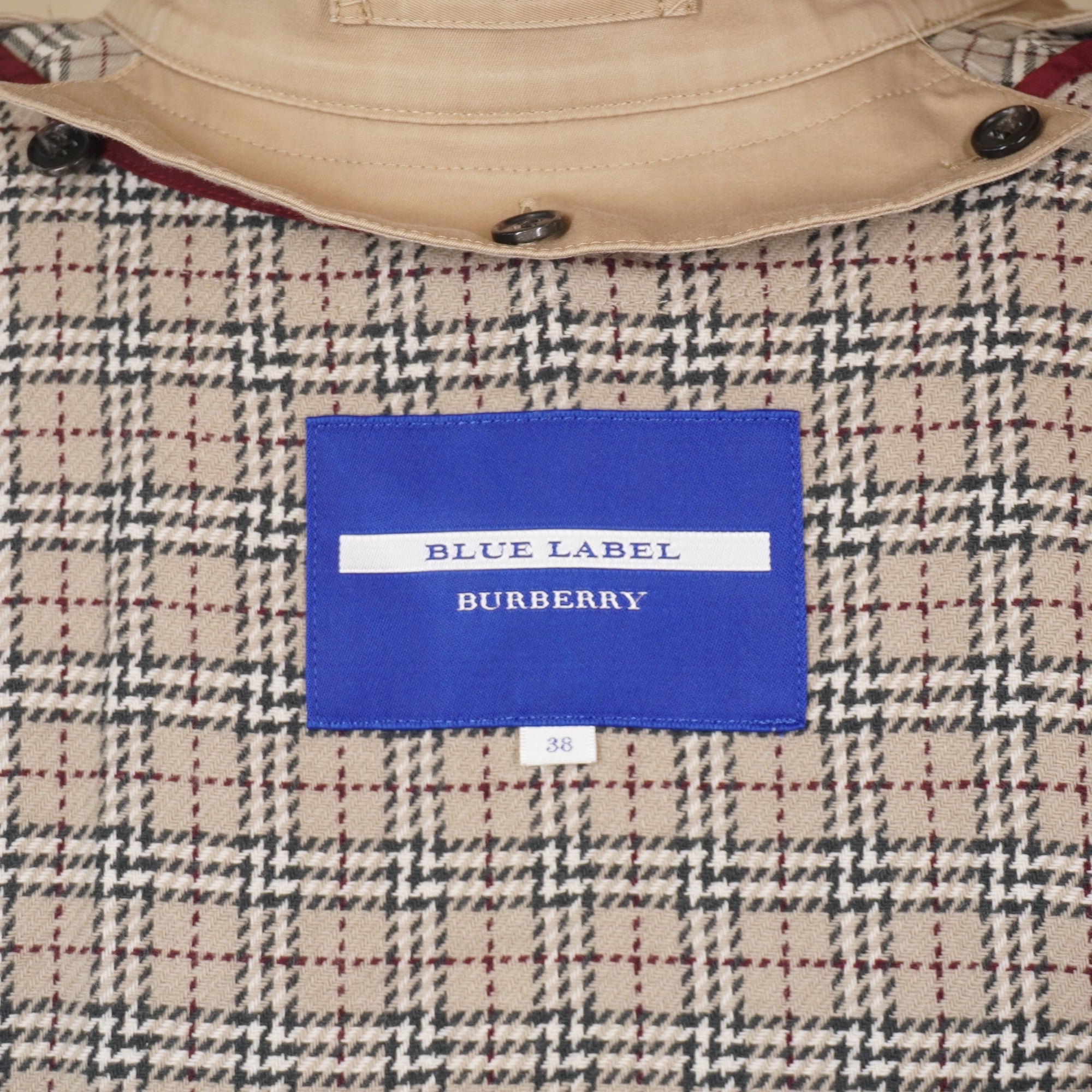 PRE-OWNED BURBERRY Trench Coat Beige Women's S