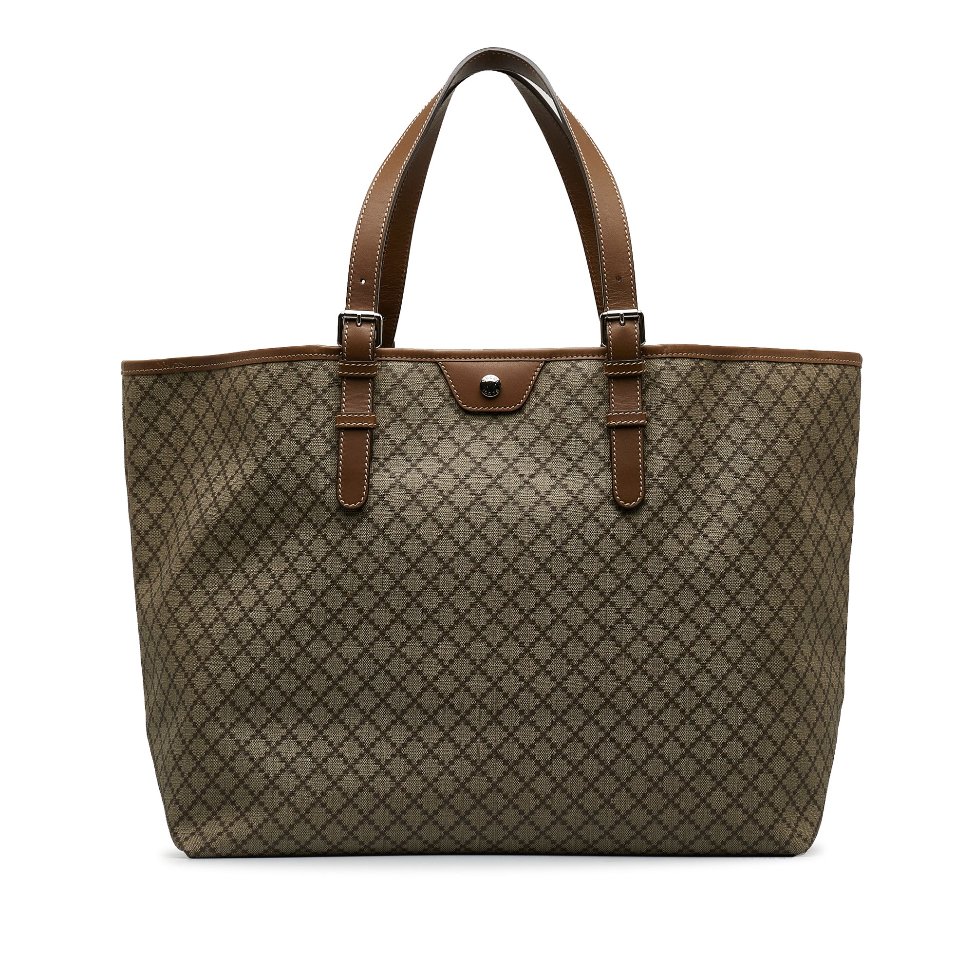 GUCCI - Bolso tote de lona con diamantes