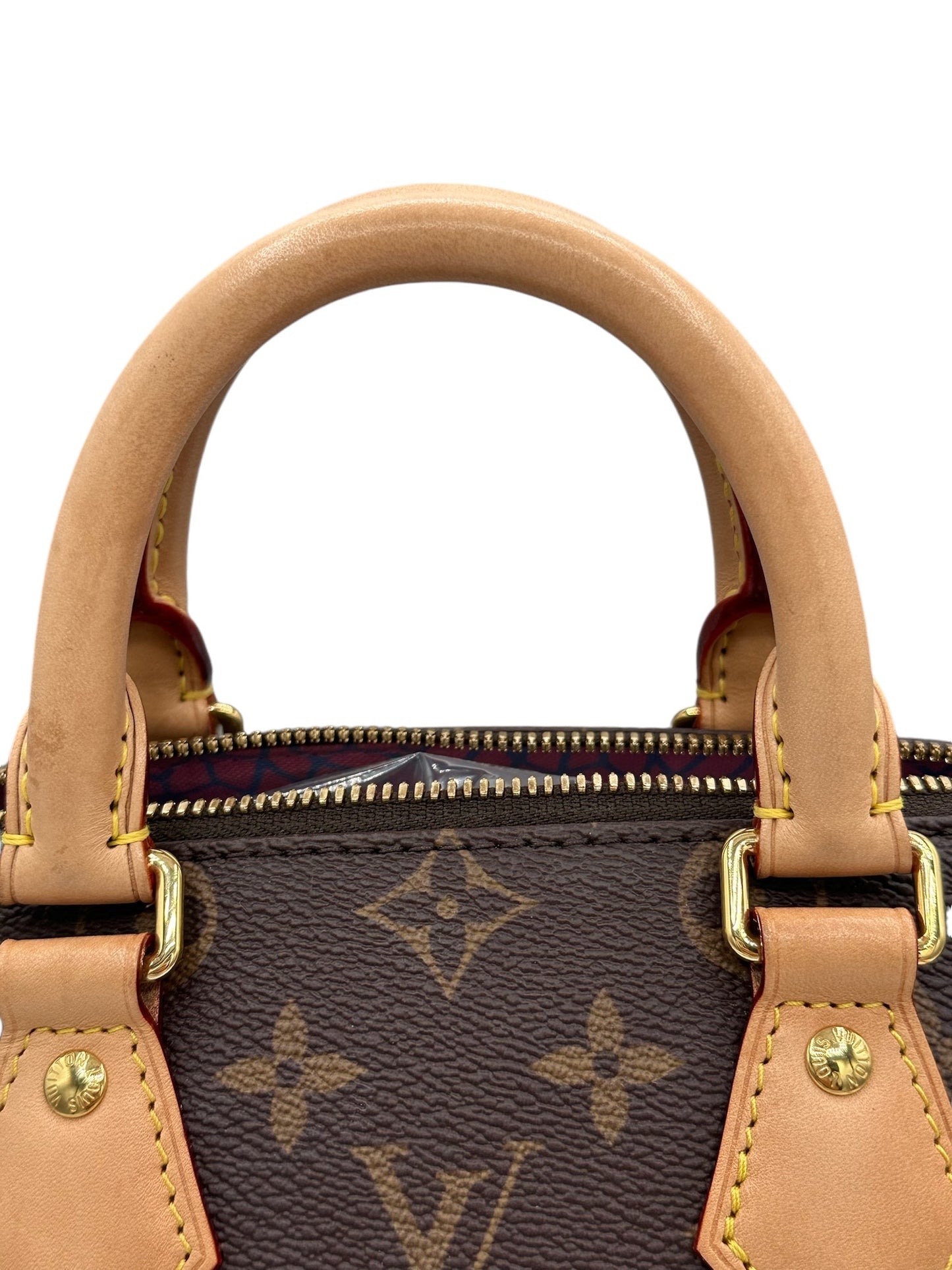 PRE-OWNED LV x YK Monogram Pumpkins Speedy Bandouliere 20 Crossbody Bag