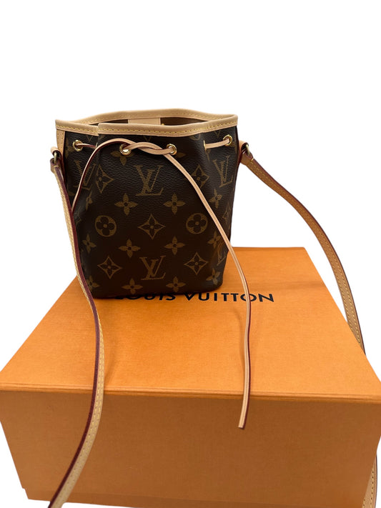 LOUIS VUITTON - Monogram Canvas Nano Noe Crossbody Bag