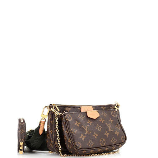 LOUIS VUITTON - Lona con monograma y múltiples accesorios Pochette