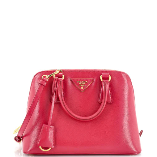 PRADA - Promenade Bag Vernice Saffiano Leather Small