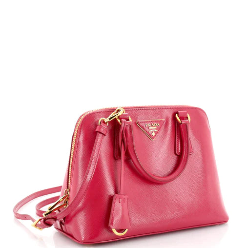 PRADA - Promenade Bag Vernice Saffiano Leather Small