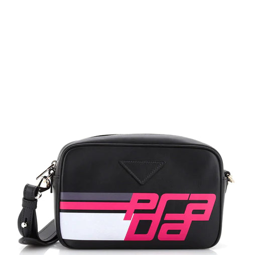 PRADA - Logo Camera Bag City Calf Medium