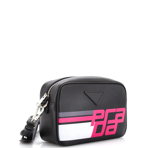 PRADA - Logo Camera Bag City Calf Medium
