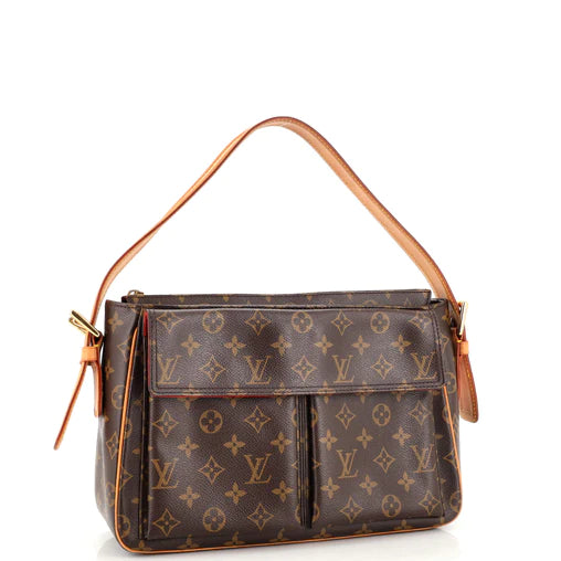 LOUIS VUITTON - Bolso de mano Viva Cite de lona con monograma GM
