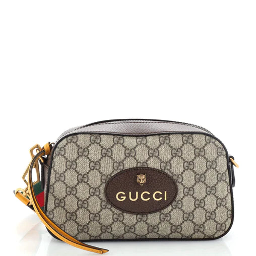 GUCCI - Bolso bandolera Neo Vintage Camera de lona revestida con GG