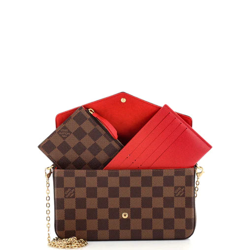 LOUIS VUITTON - Felicie Pochette Damier