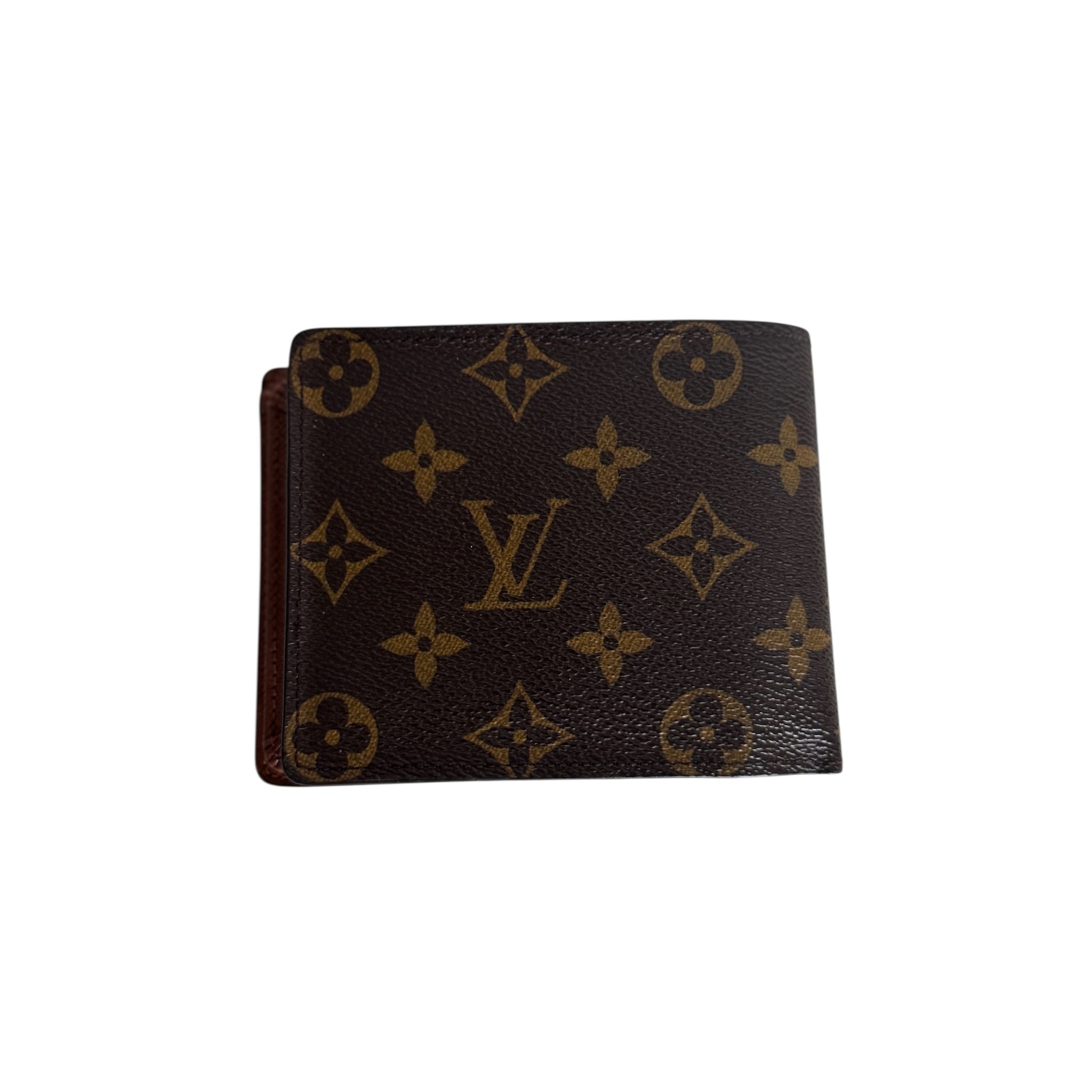 PRE-OWNED Monogram Canvas Bi-Fold Men Wallet