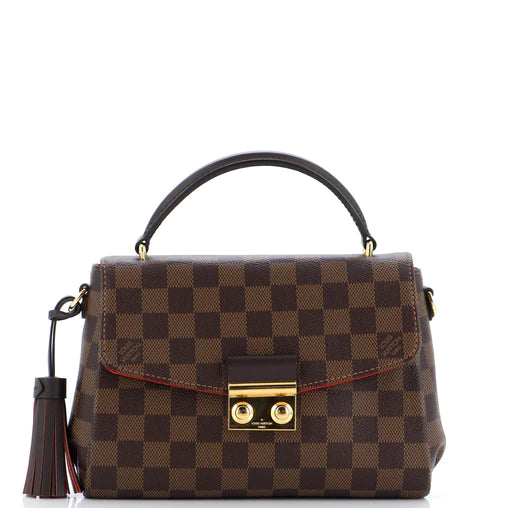 LOUIS VUITTON - Bolso Croisette Damier