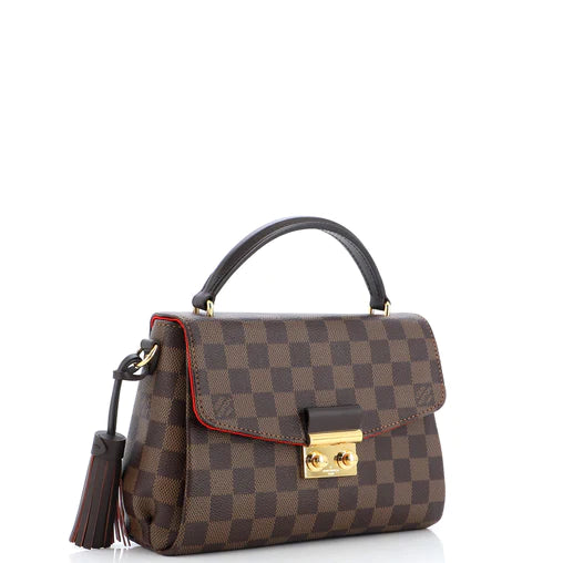 LOUIS VUITTON - Bolso Croisette Damier