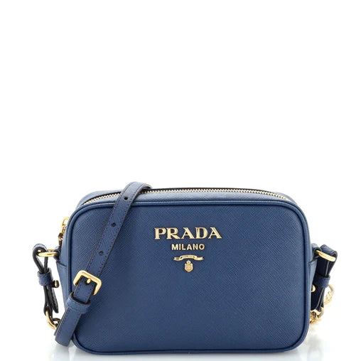 PRADA - Chain Camera Bag Saffiano Leather Small