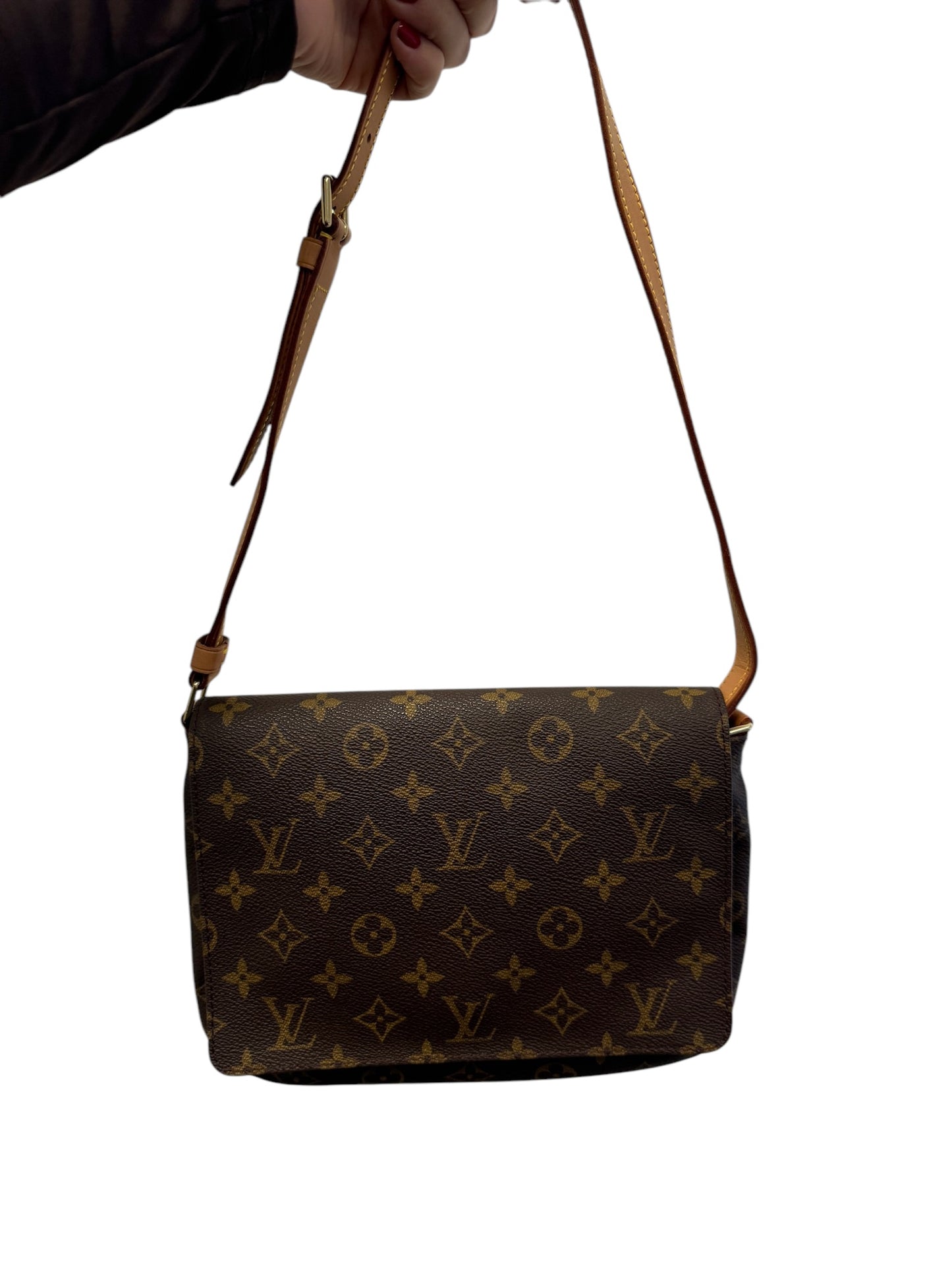 PRE-OWNED LV Monogram Canvas Musette Tango