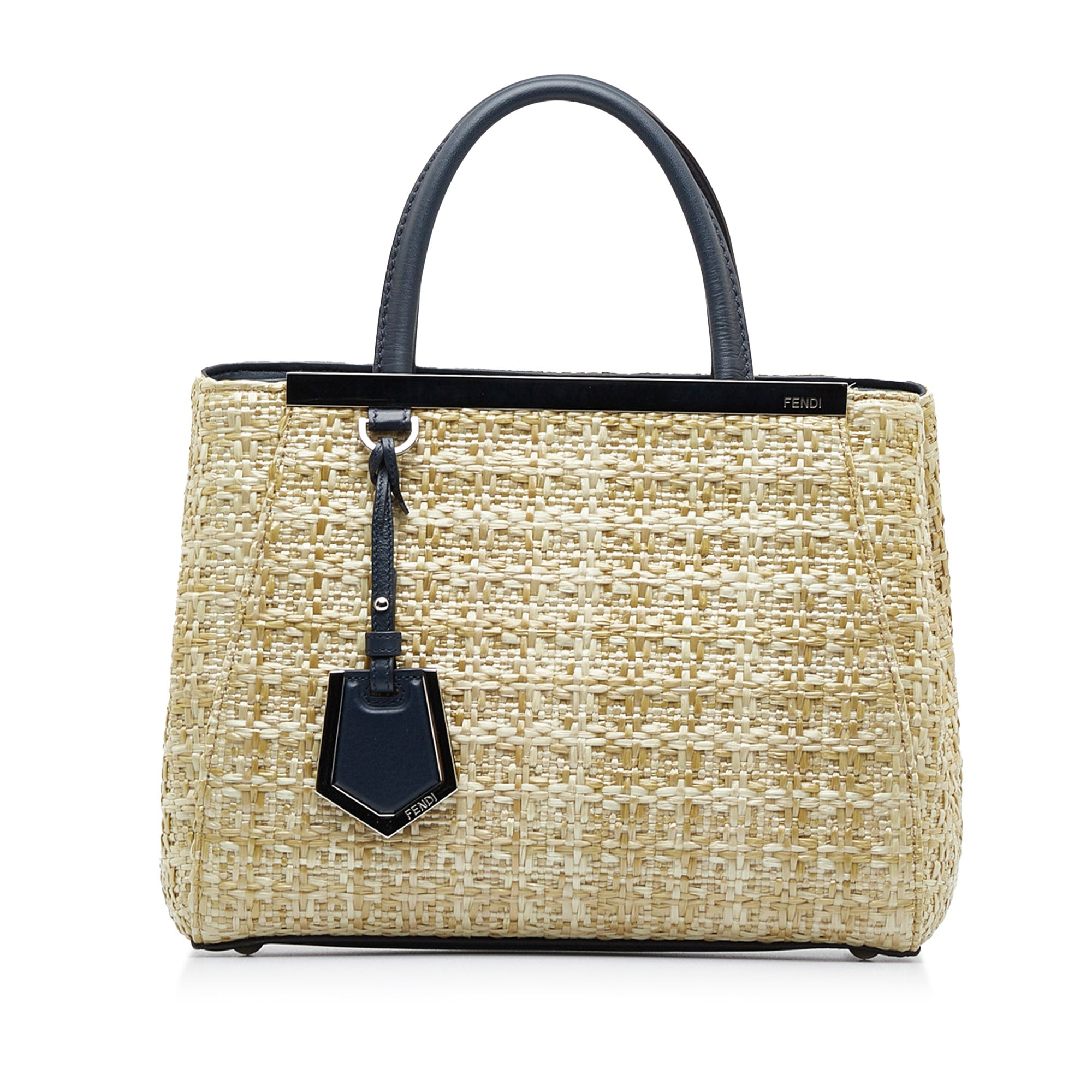 FENDI - Petit 2 Jours Raffia
