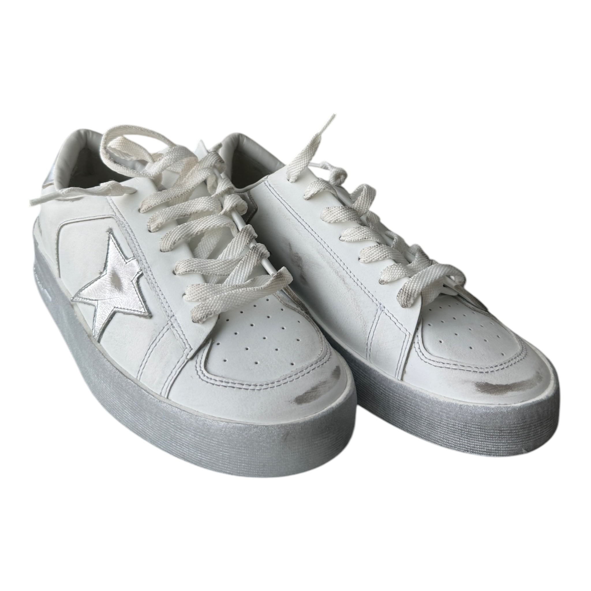 Zapatillas blancas de mujer de segunda mano