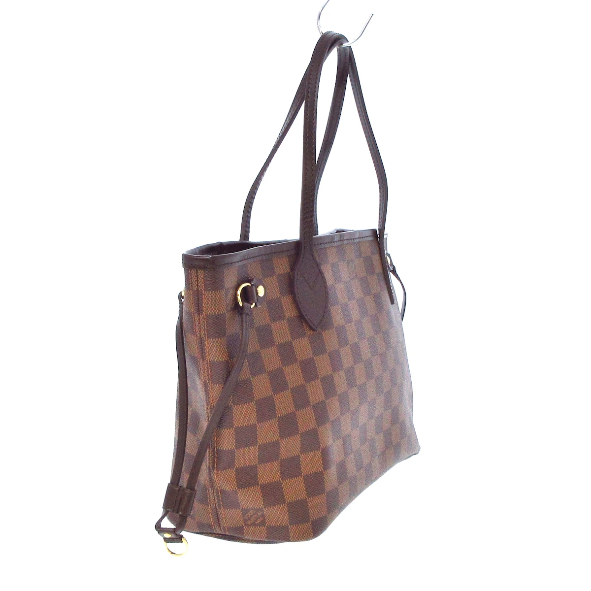 LOUIS VUITTON - Neverfull PM Damier Ebene Canvas Shoulder Bag