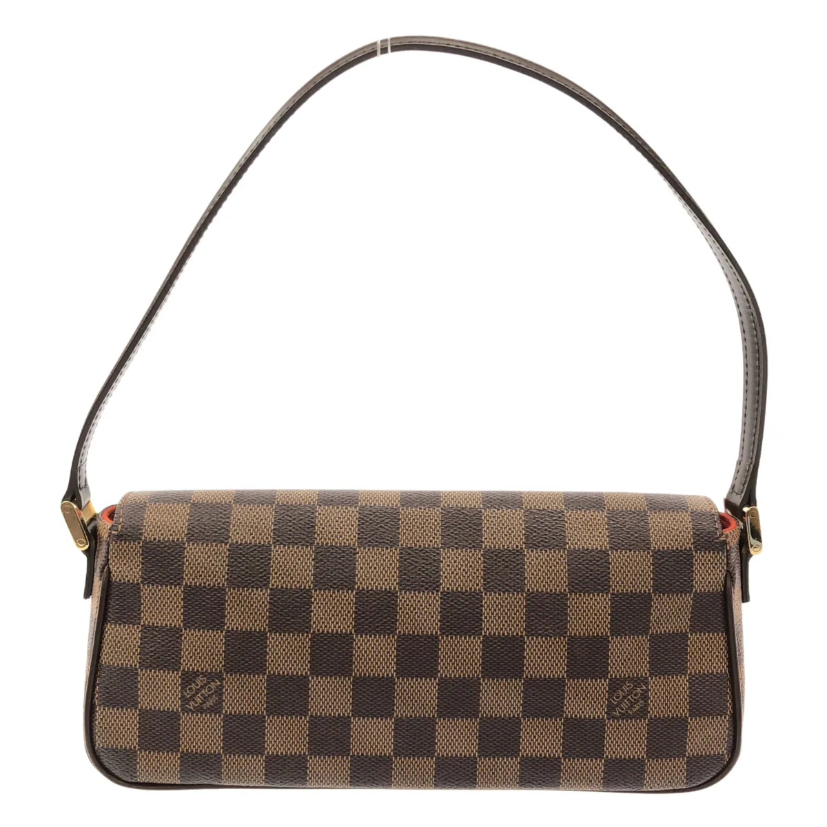 LOUIS VUITTON - Recoleta Damier Shoulder Bag Ebene Damier Canvas