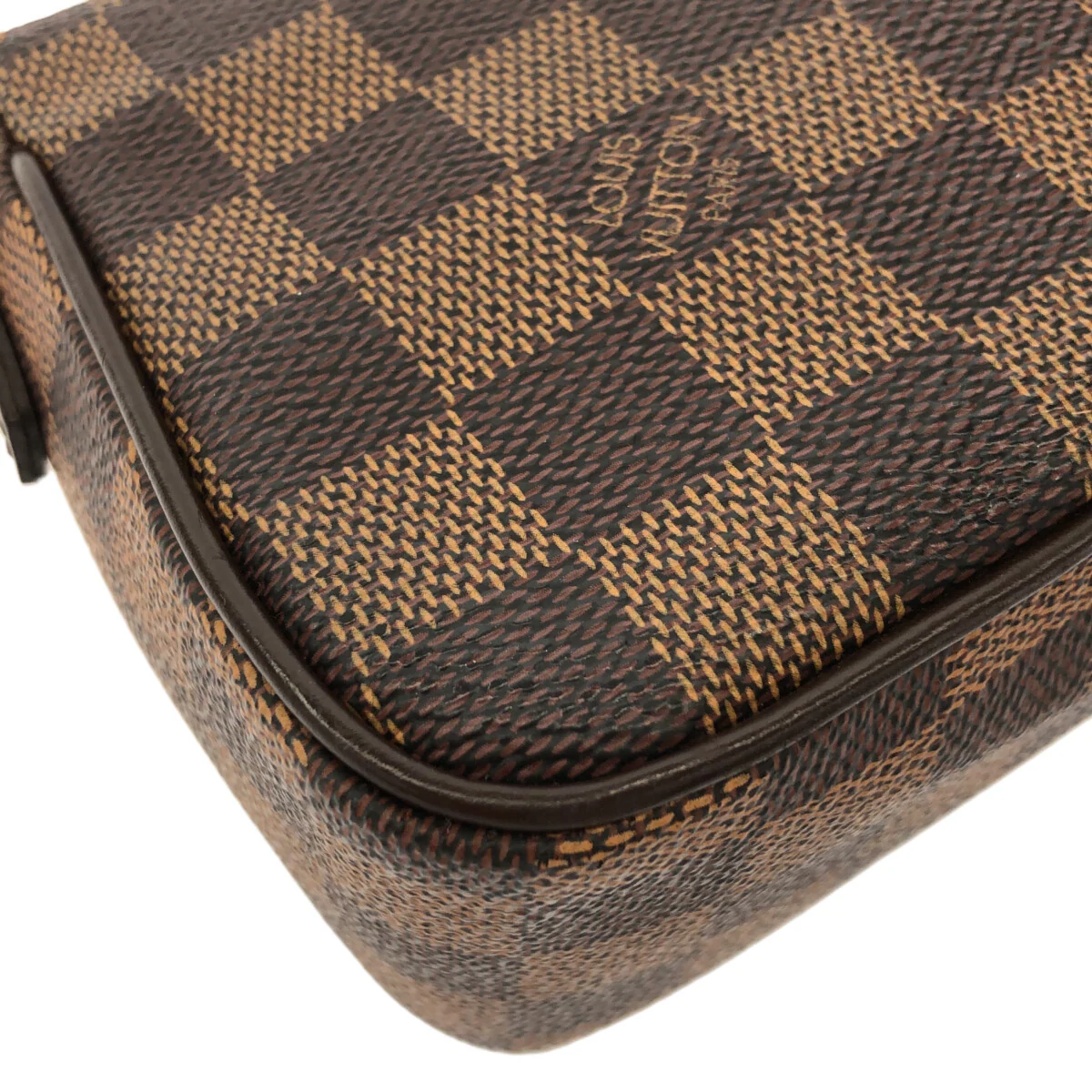 LOUIS VUITTON - Recoleta Damier Shoulder Bag Ebene Damier Canvas