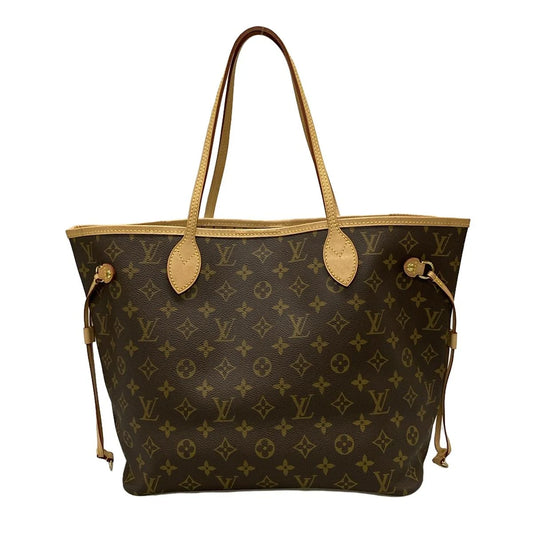 PRE-OWNED LV Neverfull MM Monogram Canvas Shoulder Bag