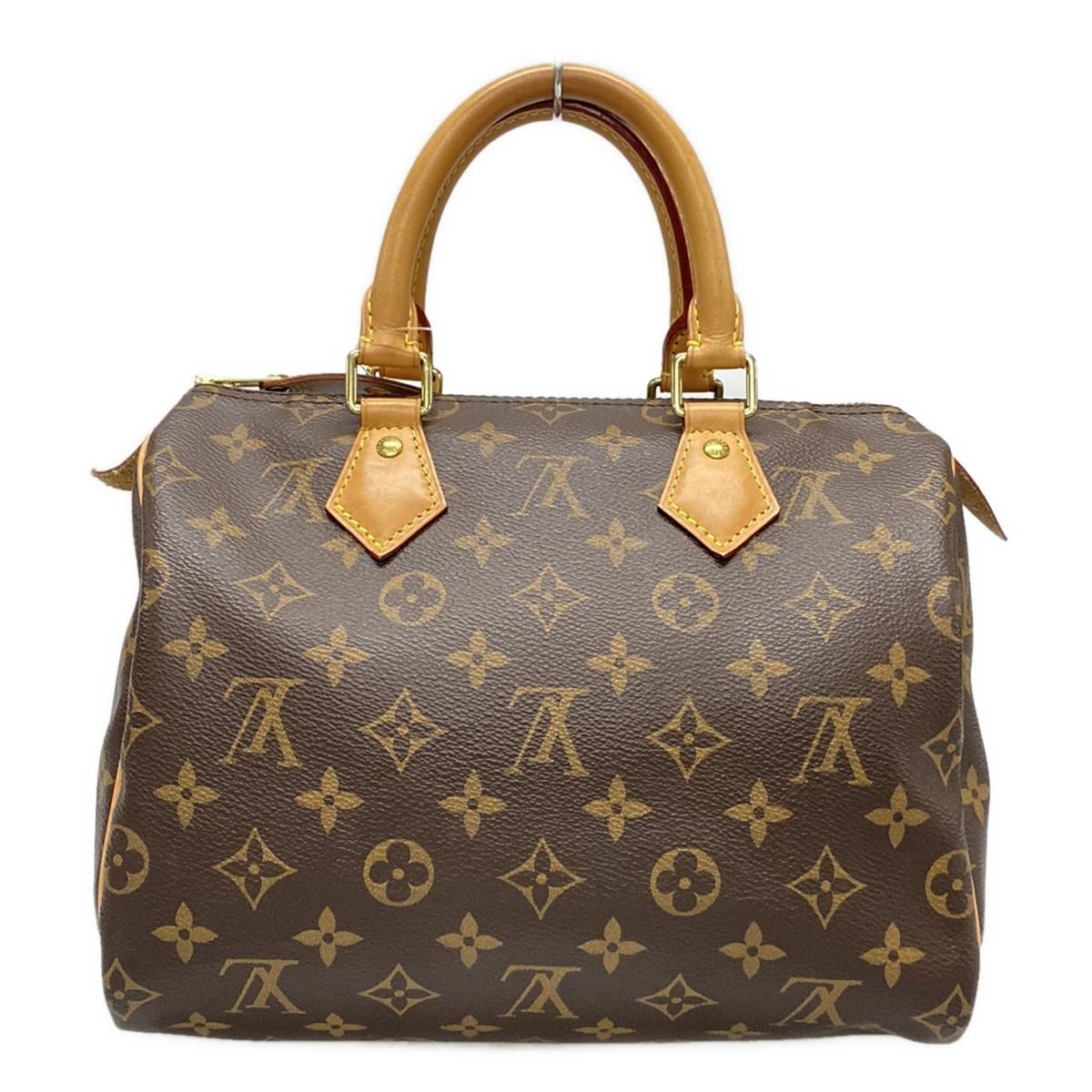 PRE-OWNED LV Speedy 25 Monogram Canvas Tote Bag