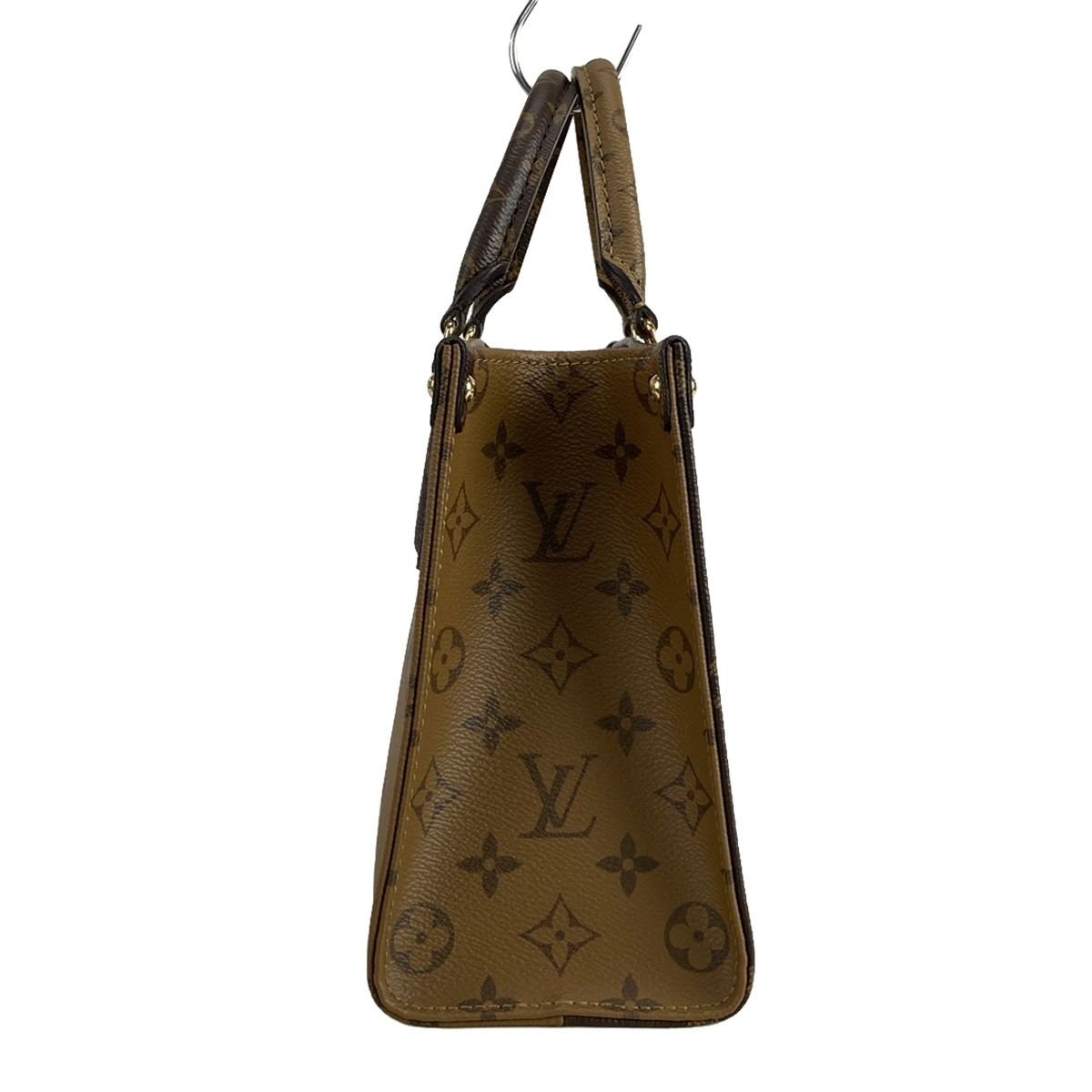 PRE-OWNED LV On The Go PM Monogram Reverse Tote Bag