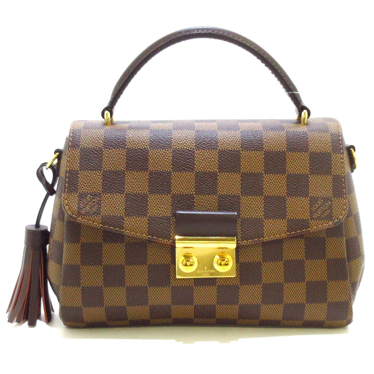 LOUIS VUITTON - Bolso Croisette Damier Ebene