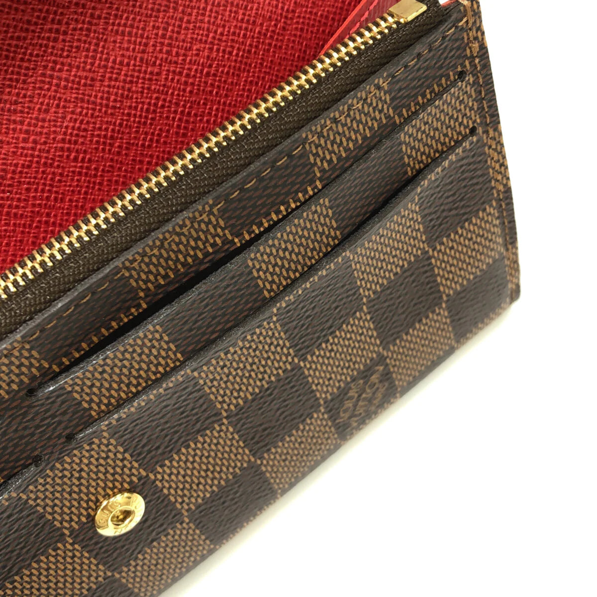 LOUIS VUITTON - Emilie Damier Canvas Long Wallet