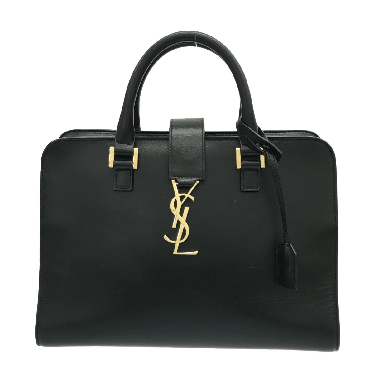 SAINT LAURENT - Black Cavas Monogram